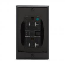 Eaton Wiring Devices TRSGFH20BK - GFCI TR HG Self Test Duplex 20A 125V BK