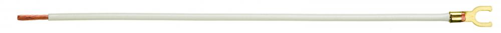 1000PK,8&#34;WHT WIRE STPD W FORK