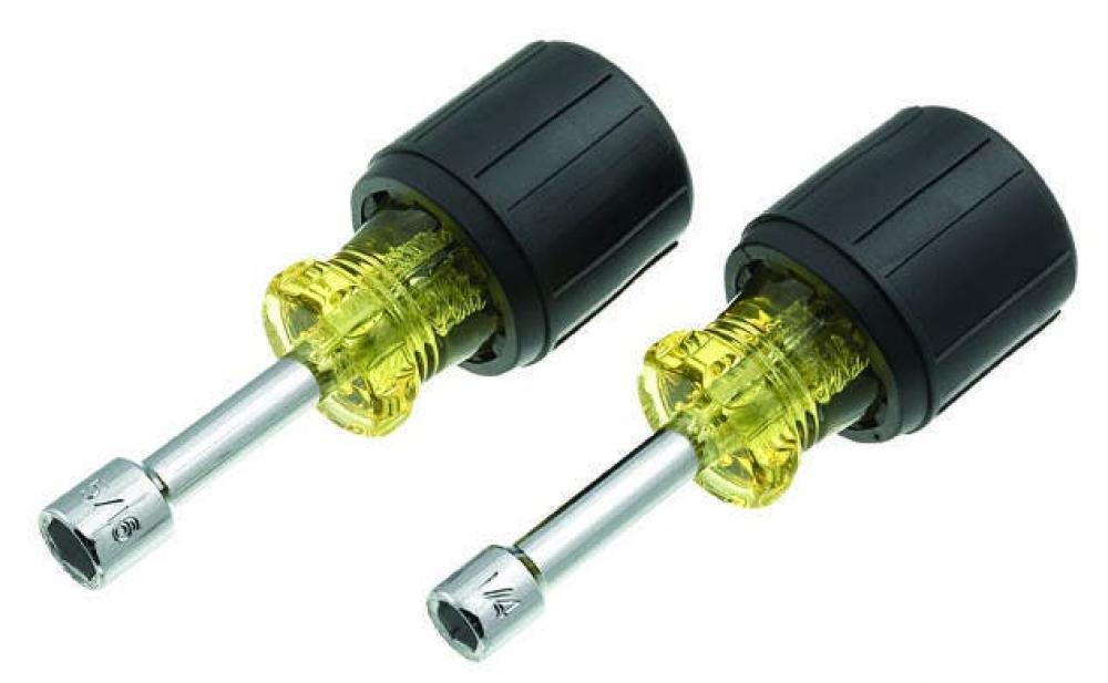 2 PIECE STUBBY NUTDRIVER KIT