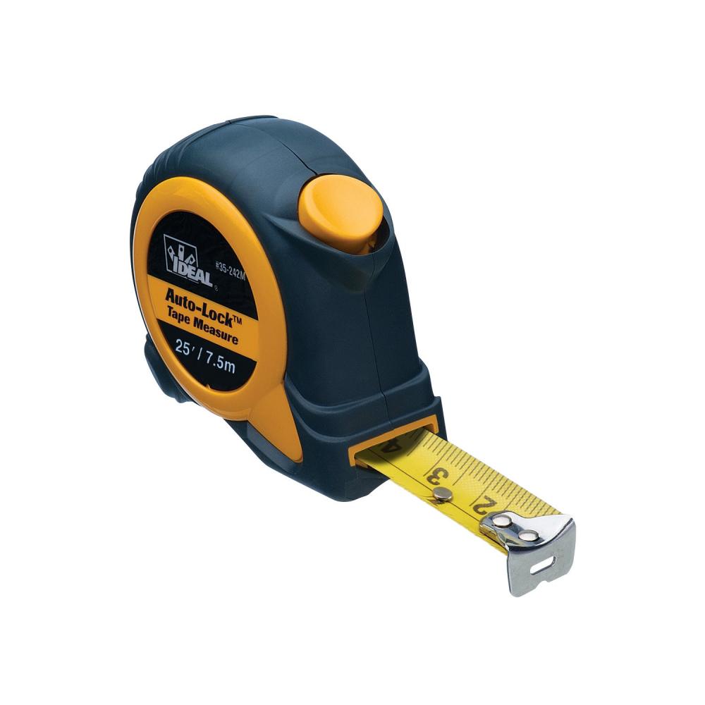 25&#39; Auto-Lock Tape Measure - cm/in