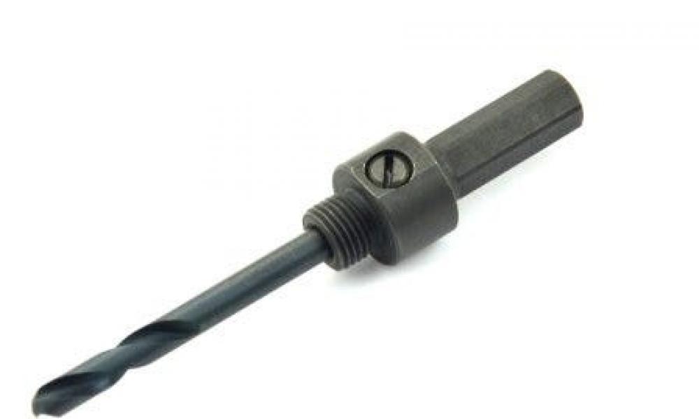 HOLE SAW ARBOR, 7 16 IN HEX