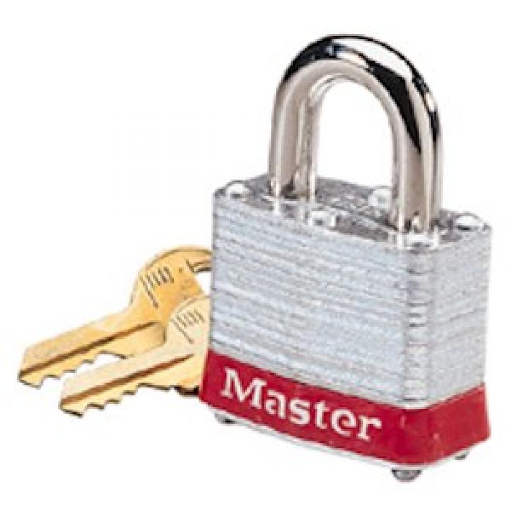 Padlock,Ideal,AL,SFTY,Red,Baked-On Powder CT