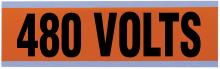 Ideal Industries 44-314 - Voltage & Conduit Marker, "480V", Large,