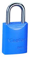 Ideal Industries 44-920 - Padlock,Ideal,AL,SFTY,BLU,Baked-On Powder CT