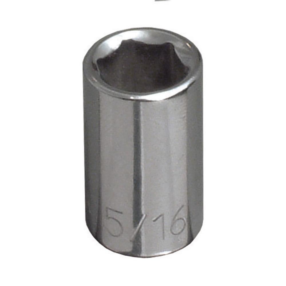 7/16&#34; Std 6-Pt. Socket, 1/4&#34; Drive