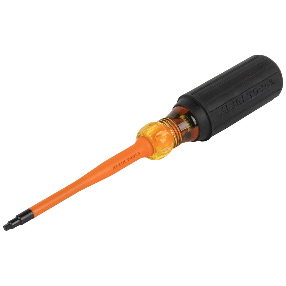 Insulated Screwdriver, #2 SQ, 4&#34;