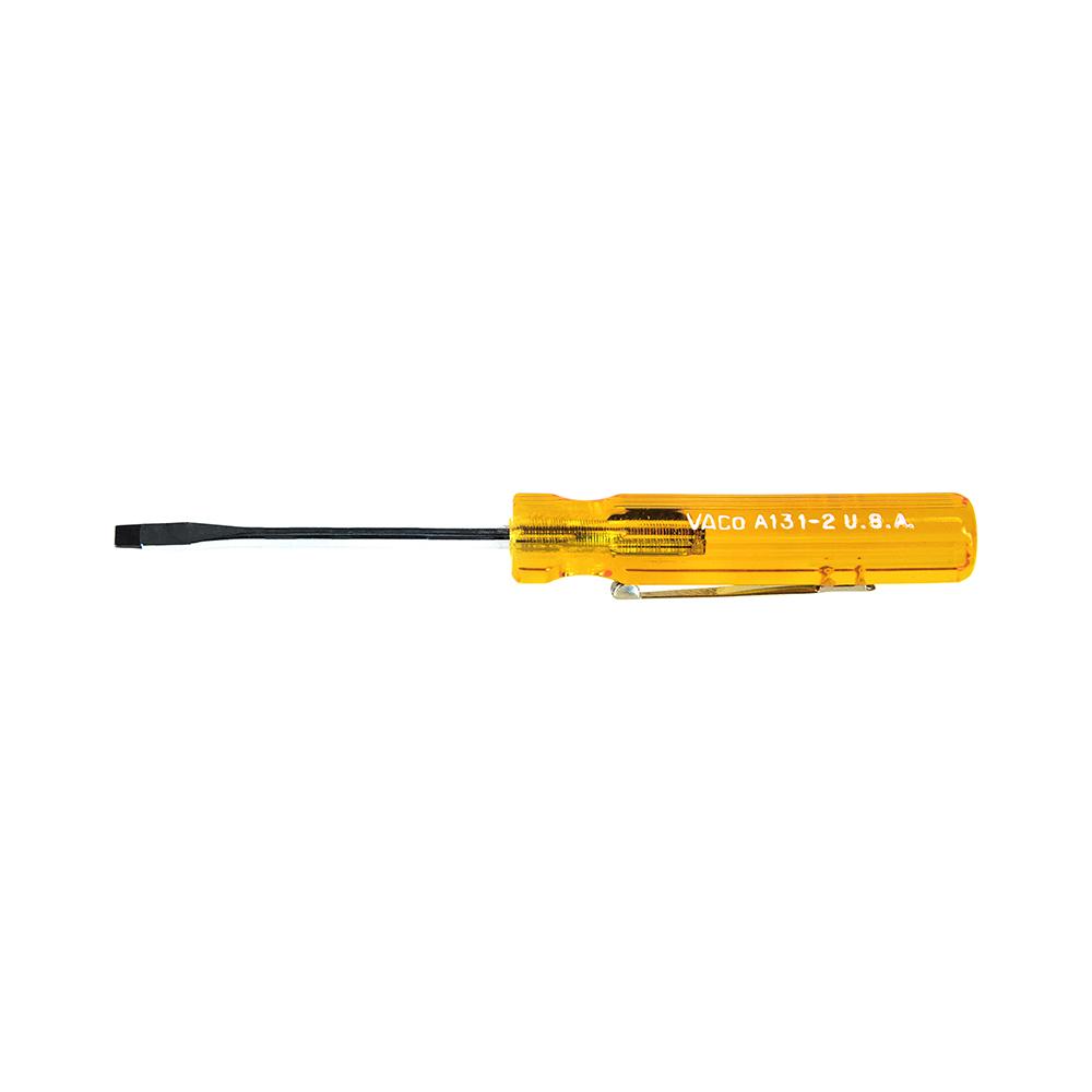 Pocket Clip Screwdriver 1/8&#34; Tip