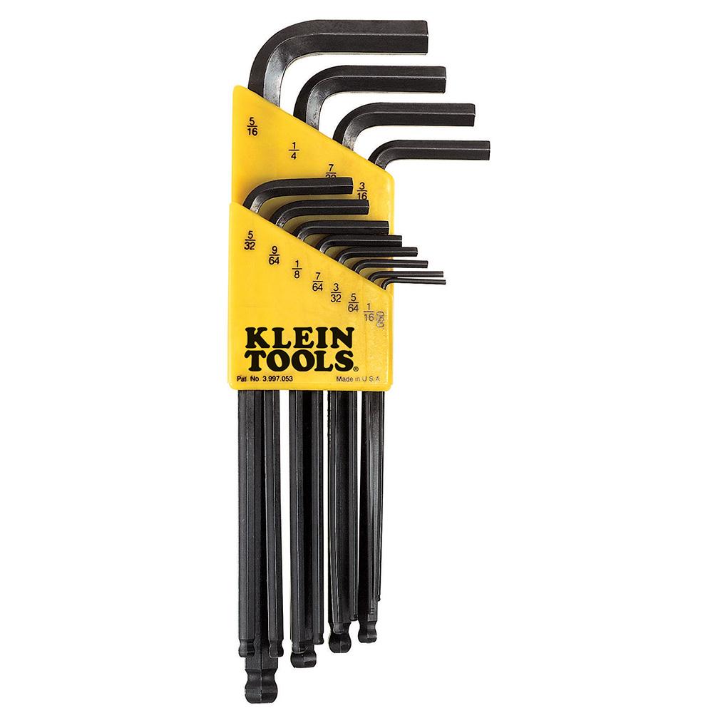 L Ball End Hex Key Caddy Set 12 Pc