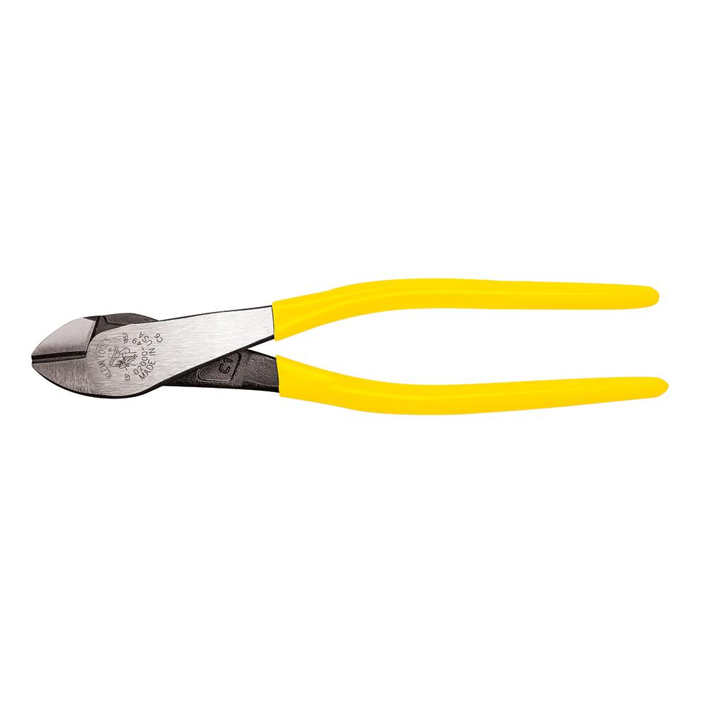 Pliers, Diag Cut, 9&#34;, Angled Head