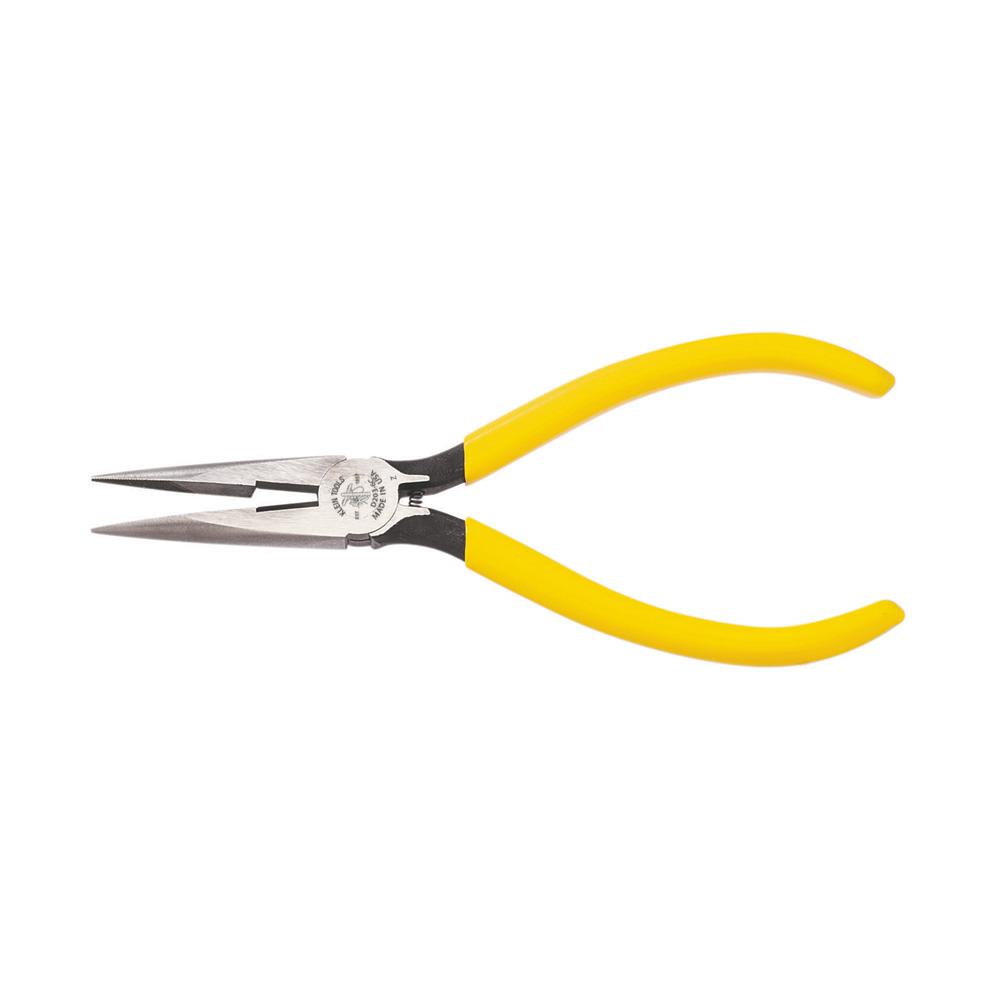 6&#34; Long Nose Pliers, Cut w/Spring
