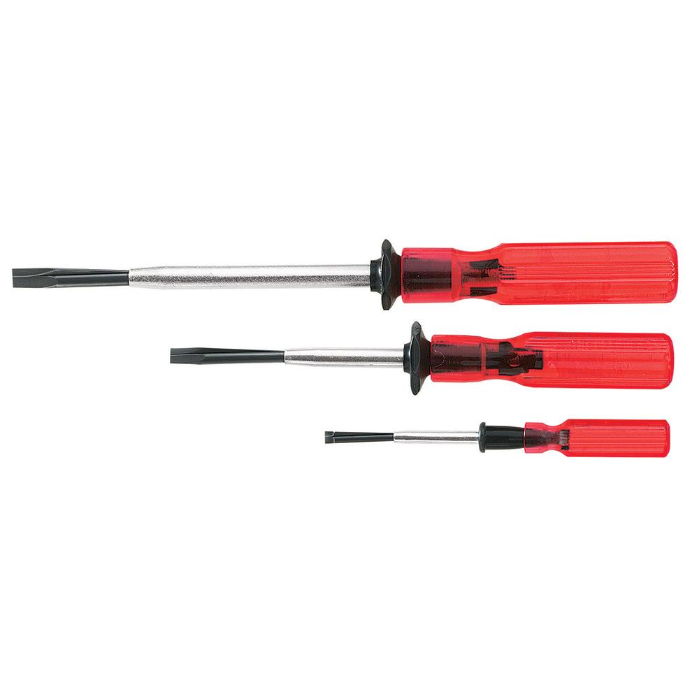 Slotted Holding Screwdrivers, 3 Pc
