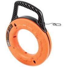 Klein Tools 56002 - 1/8" Wide Steel Fish Tape 65 ft