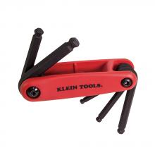 Klein Tools 70572 - Five Key Ball Hex Set, Metric