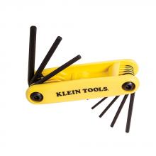 Klein Tools 70575 - Nine Key Hex Set, Square Cut