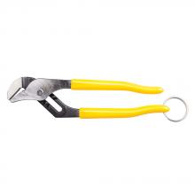 Klein Tools D502-10TT - Pump Pliers, 10", with Tether Ring