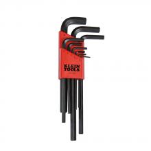 Klein Tools LMK10 - L-Style Hex Key Caddy, Metric, 9 Pc