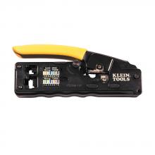 Klein Tools VDV226-107 - Compact Ratcheting Modular Crimper