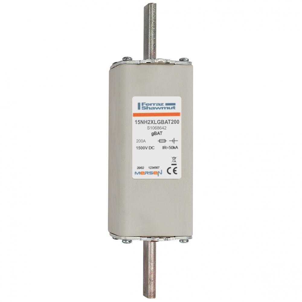 Fuse-link gBAT 1500VDC 2XL 200A Plain Blades Cli
