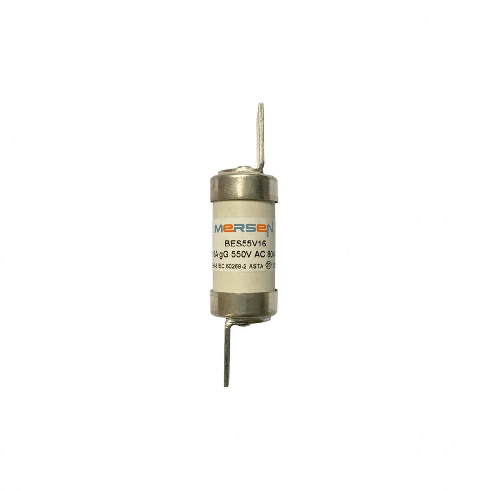 BS fuse-link IEC gG F2 550VAC 16A BES Plain Blad