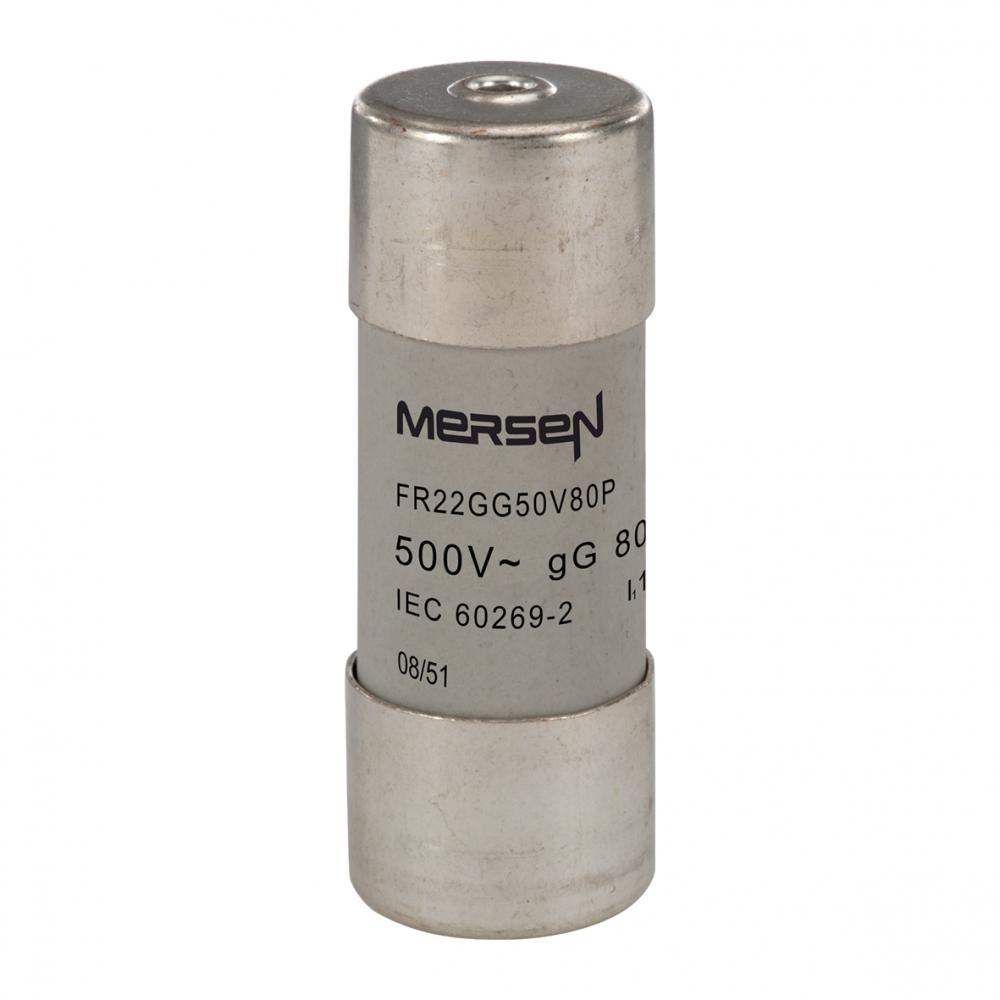 Cylindrical fuse-link gG 22x58 IEC 500VAC 80A Wi