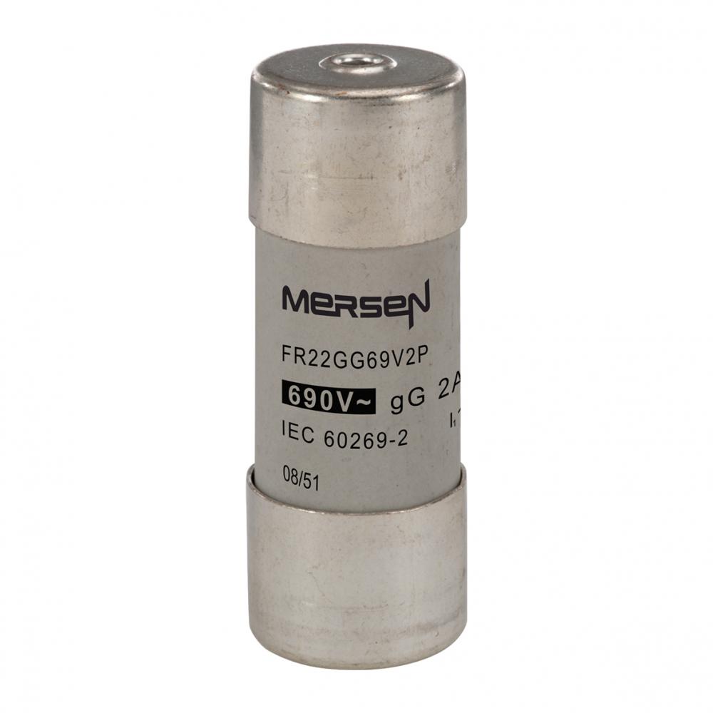 Cylindrical fuse-link gG 22x58 IEC 690VAC 2A Wit