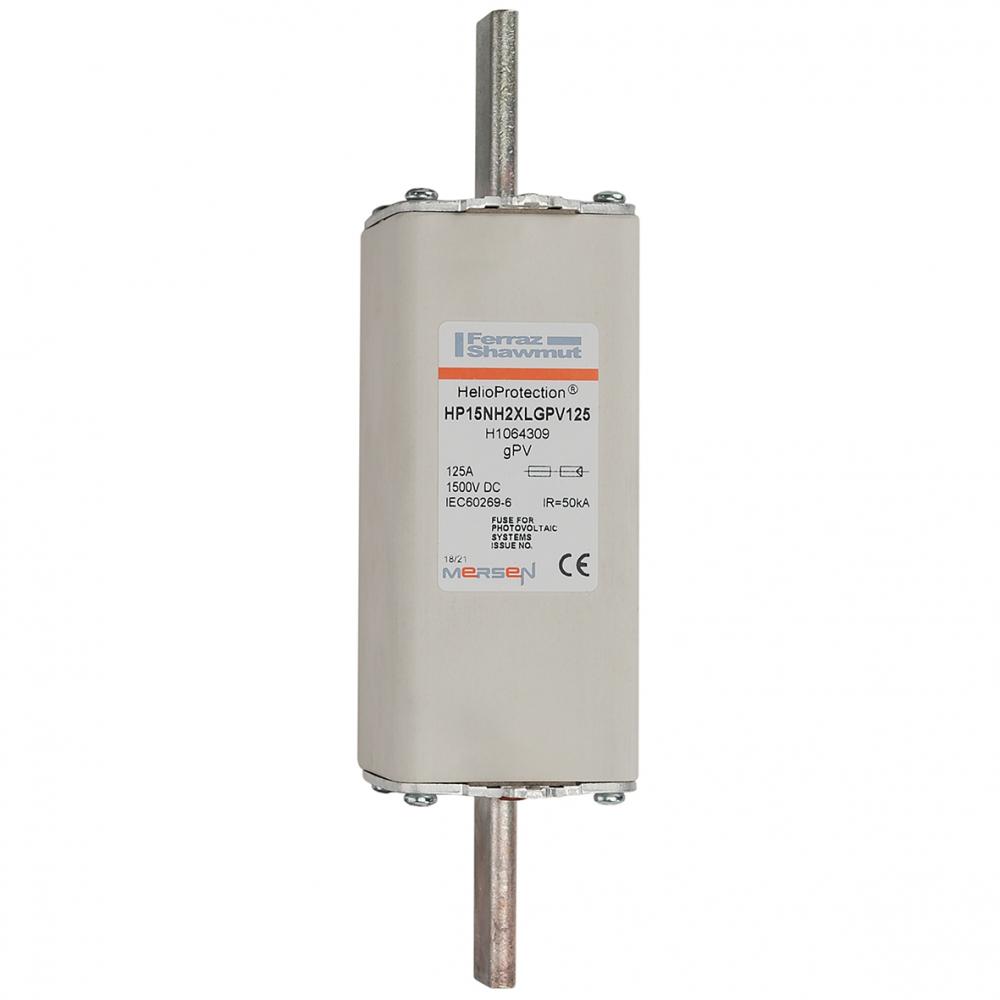 PV Fuse gPV 1500VDC IEC 1500VDC UL 2XL 125A Plai