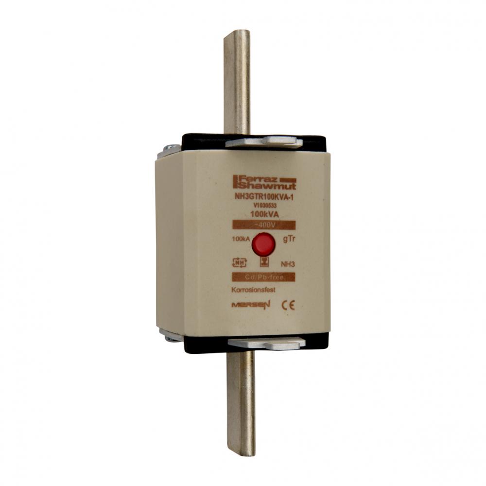 Fuse-link NH3 gTr 400VAC 144A 100KVA isolated ta