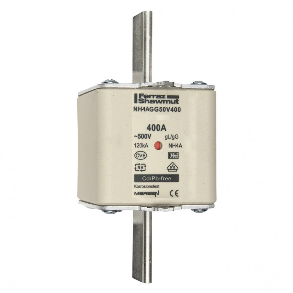 Fuse-link NH4a gG 500VAC 400A live tags Center i