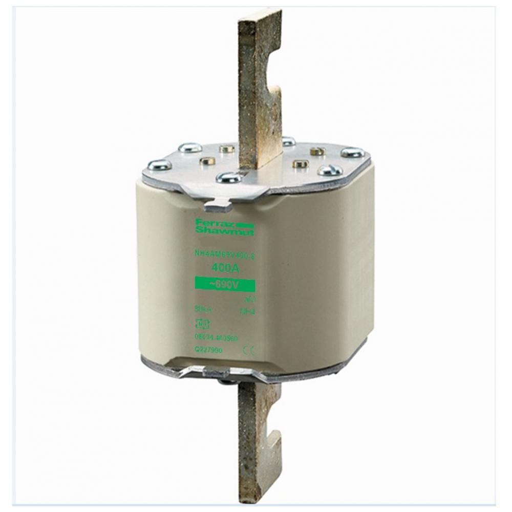 Fuse-link NH4 aM 690VAC 400A live tags Top indic