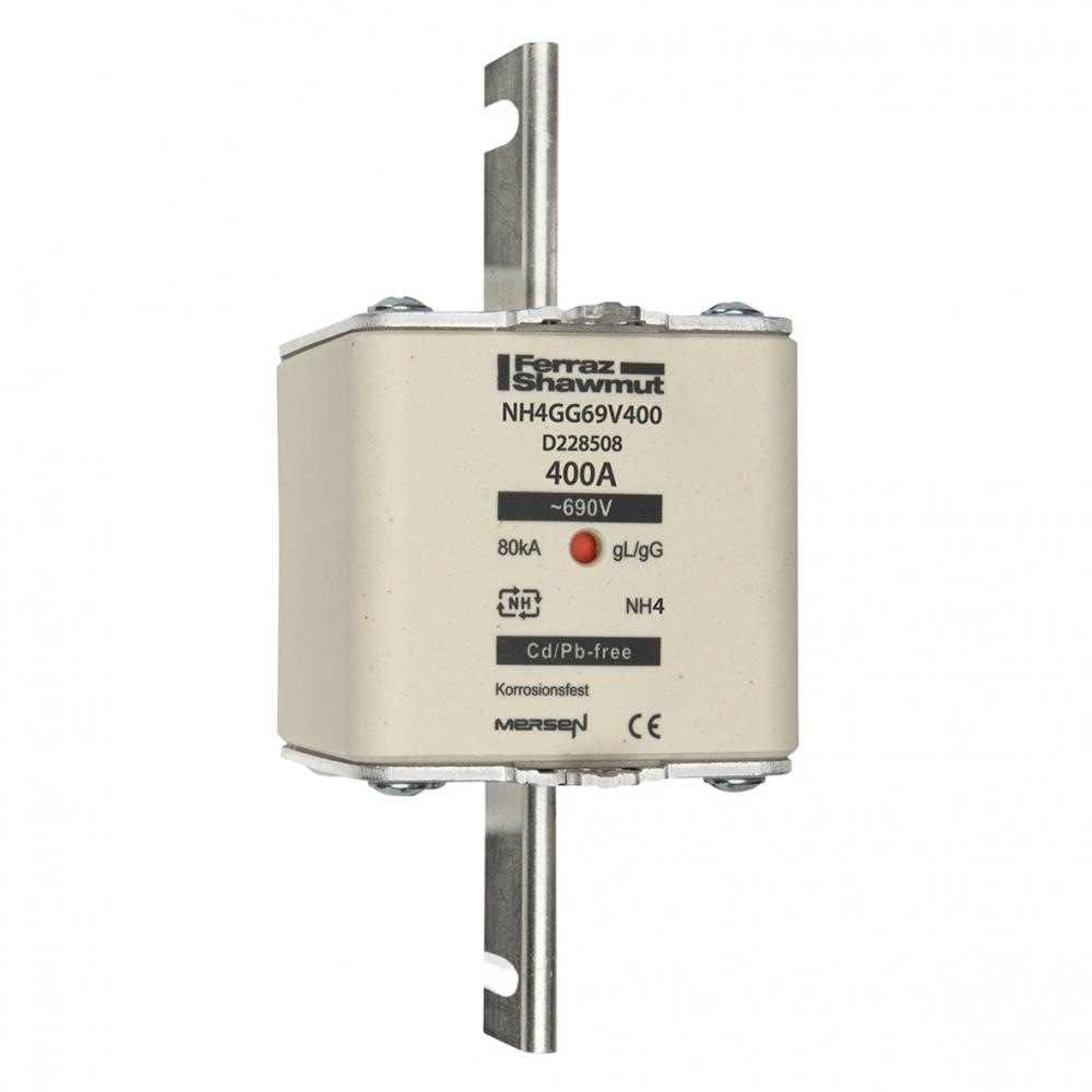 Fuse-link NH4 gG 690VAC 400A live tags Center in