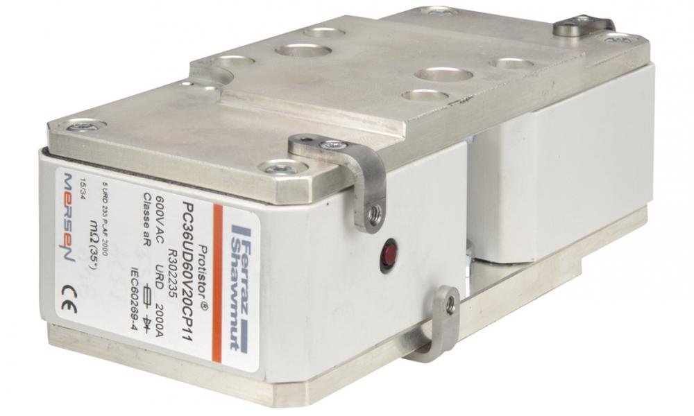 High-Speed Fuse 2x33 aR 600VAC 2000A Striker Pla