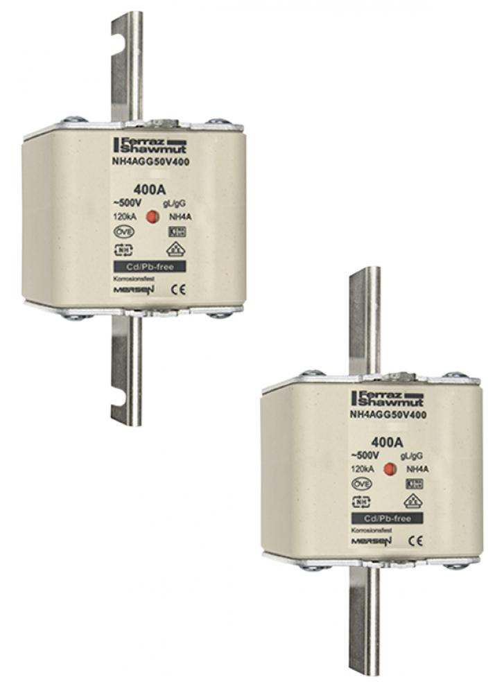 Fuse-link NH4 gG 500VAC 500A live tags Center in