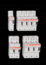 Mersen R331054 - Fuse Holder 14x51 IEC 690VAC 690VDC 3-Pole Micro