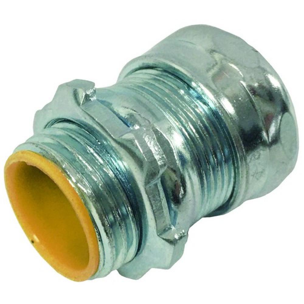 Steel EMT Comp Cons wInsul Throat 3-1/2&#34;