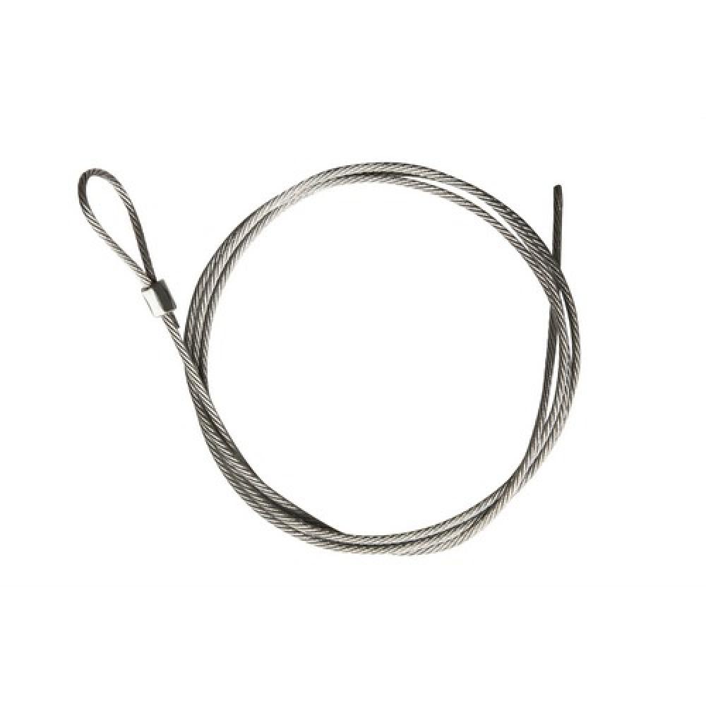 Wire Rope Looped End 1/8&#34; x 60&#34;