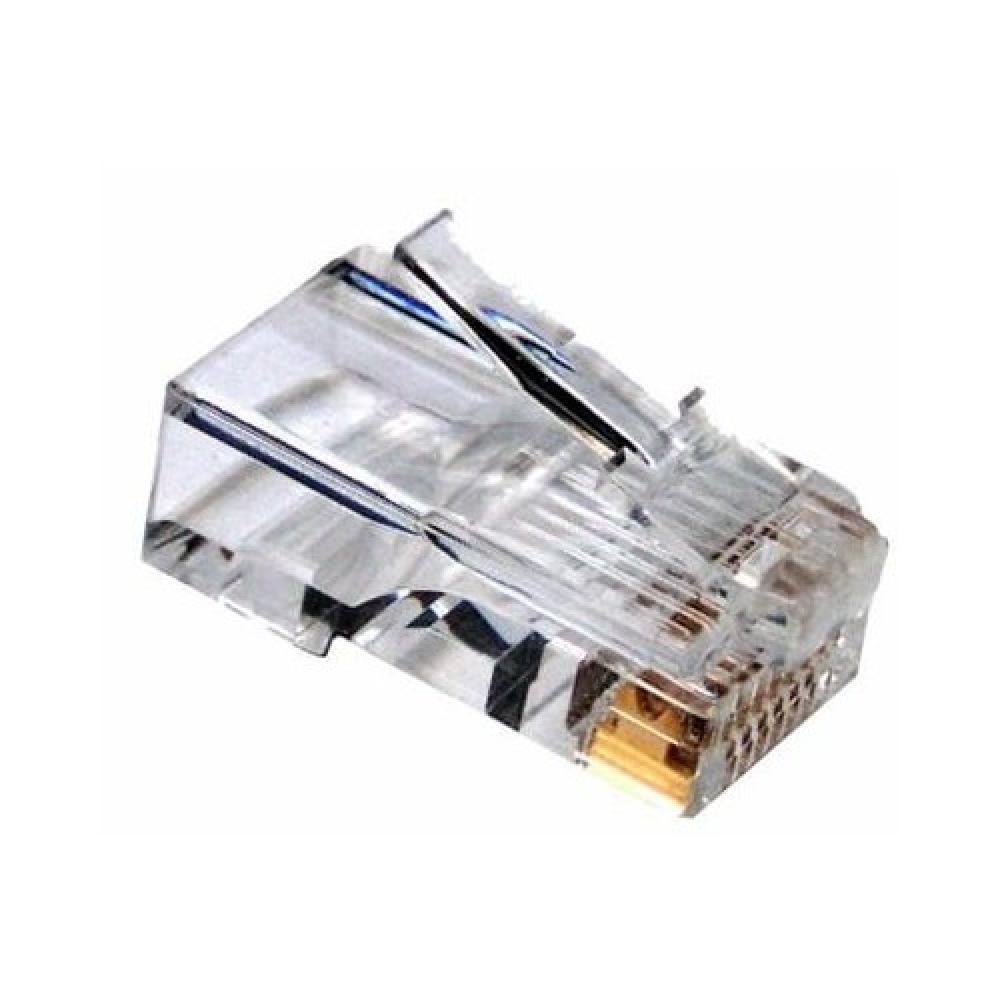 CAT6 RJ45 Wll JckModulr Plugs StrndedCbl