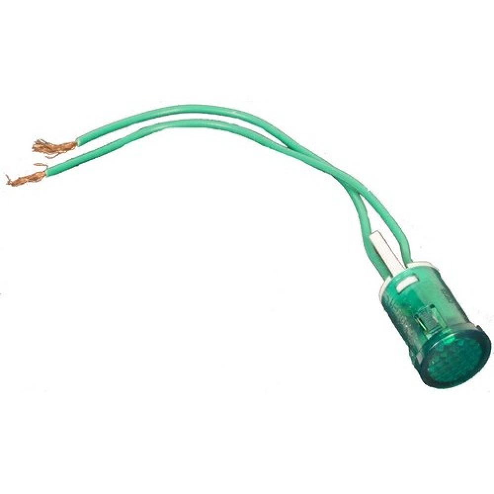 Rnd Indctor Plot Lmp w6&#34; Leds Grn 24VDC