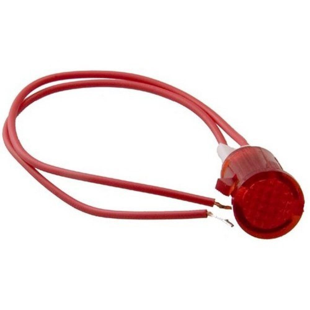 Rnd Indctor Plot Lmp w6&#34; Leds Red 24VDC