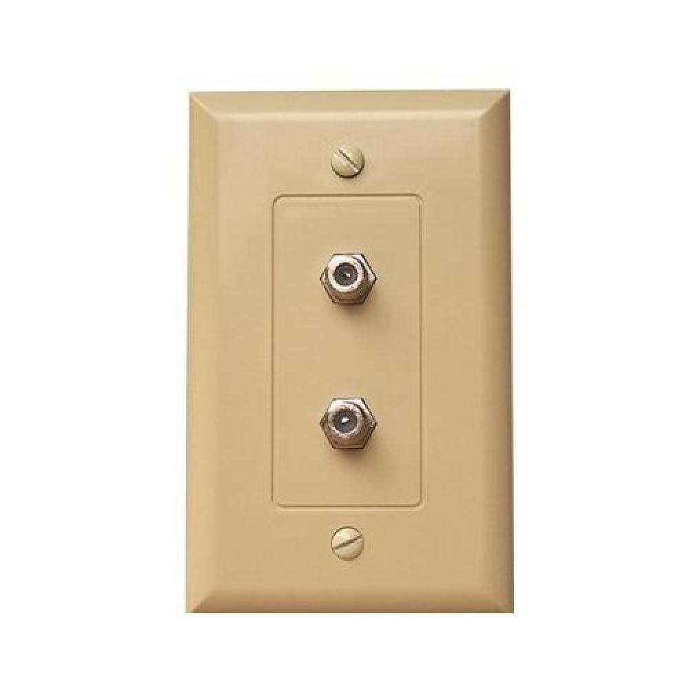 1 Pece Decortor Dul F Con WllPlt Ivory