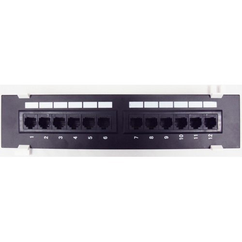 Cat5E High Density Patch Panels 12 Port