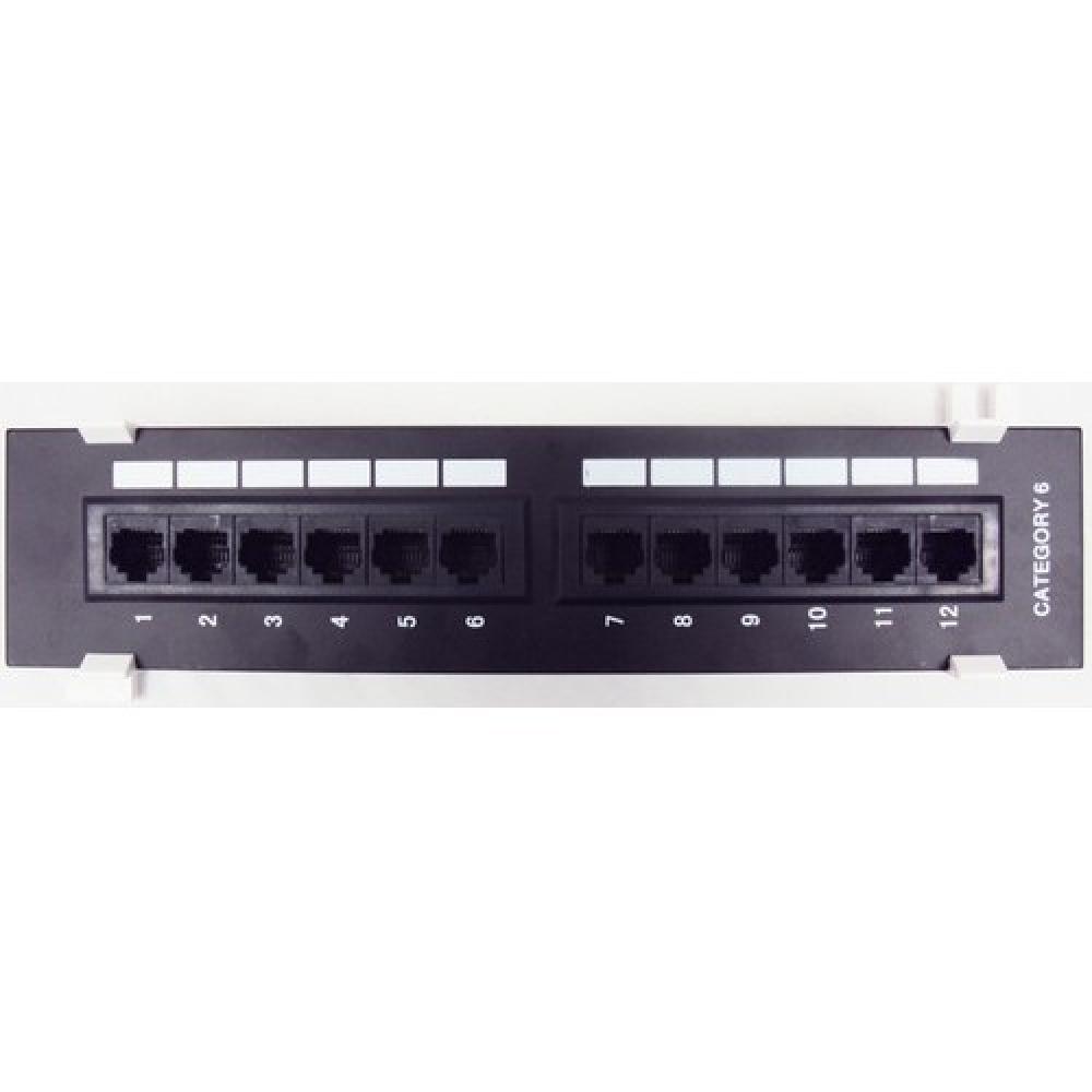 Cat6 High Density Patch Panels 12 Port