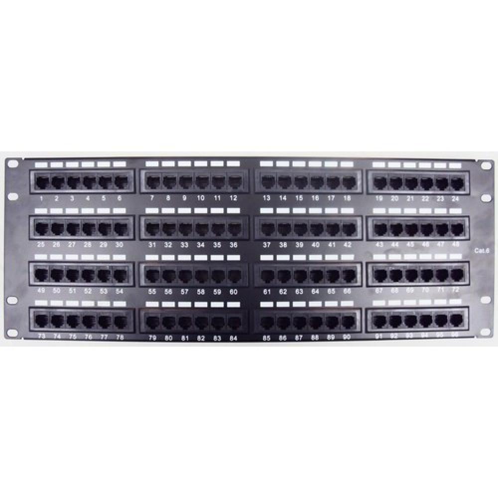 Cat6 High Density Patch Panels 96 Port