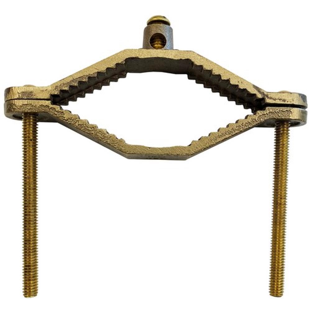 CU Gnd Pipe Clmp Direct Burl 4-1/2&#34;-6&#34;