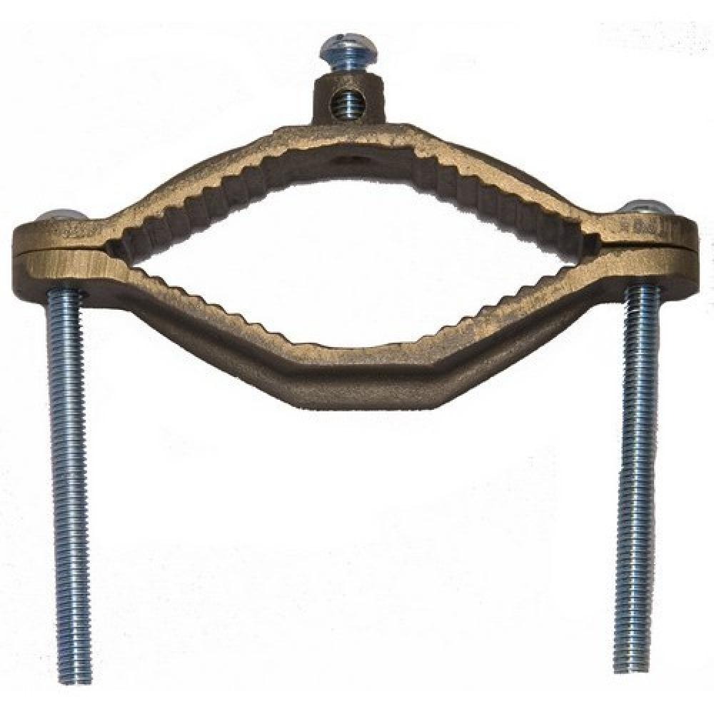 CU Gnd Pipe Clmp SerRt Collar 2-1/4&#34; 4&#34;