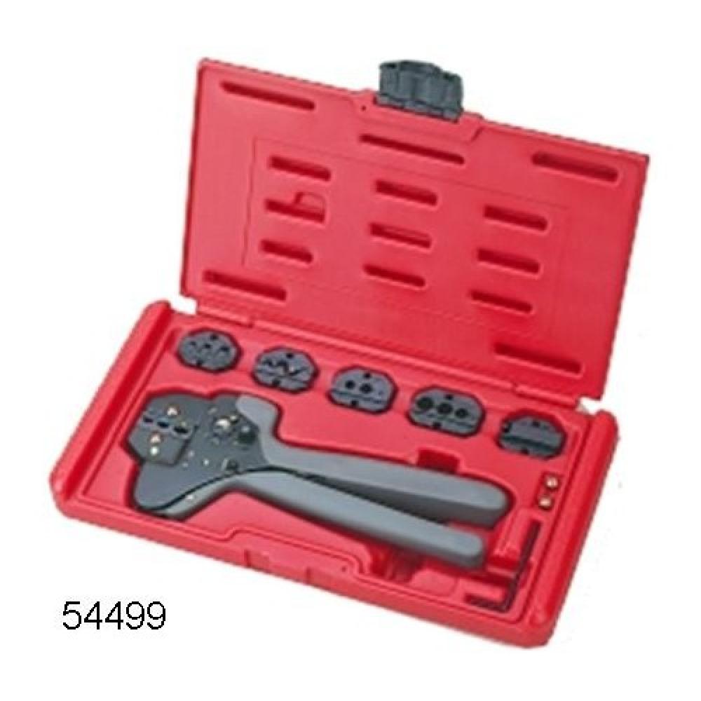 Crimper With 6 Dies In Case