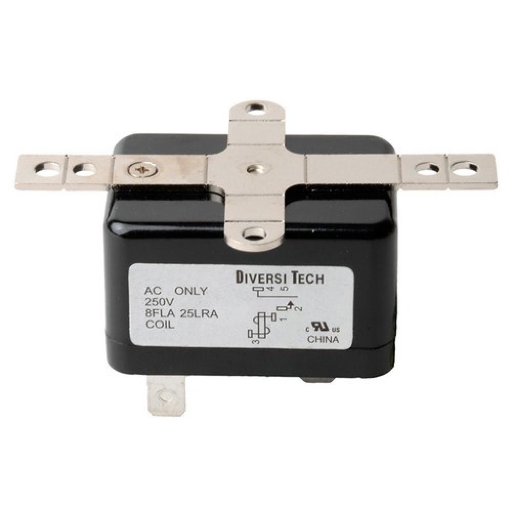 Gnrl Purps Rlys 16A 8 IND SPST-NO 120V