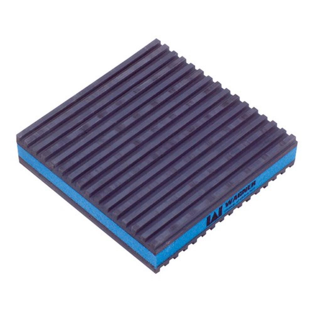 EVA Rubbr Ant-Vbrton Pds 4&#34; X 4&#34; X 7/8&#