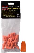 Morris 23273 - Screw-On Wre Cons P3 Org Hngng Bg 25 Pck