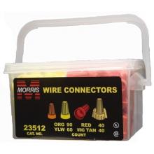 Morris 23512 - Combo Handy Pack Wire & Wing Conns 23512
