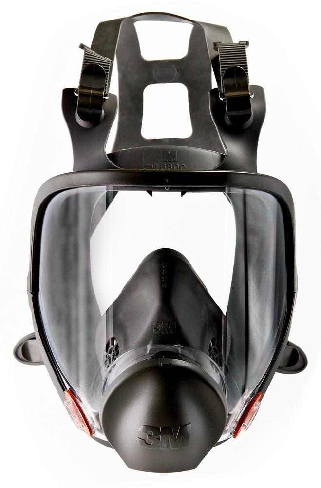 6800 MEDIUM FULL FACEPIECE, 4 EA/CS